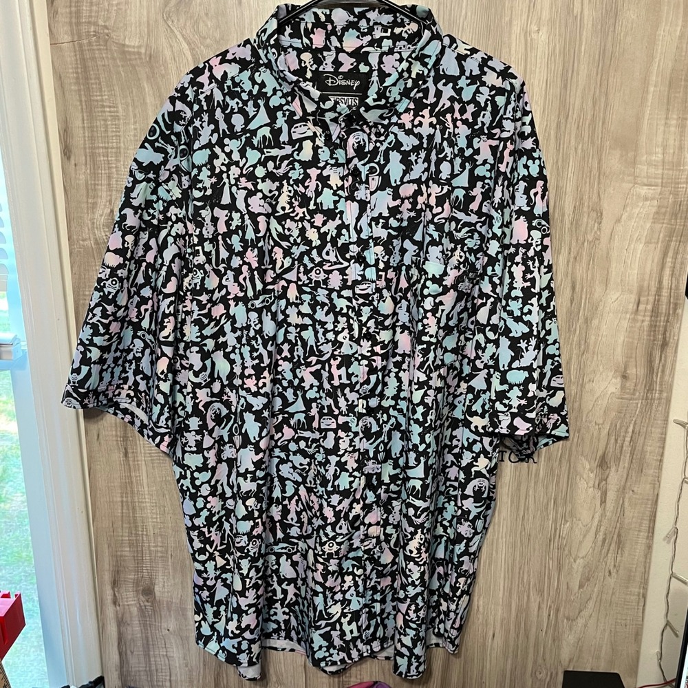 RSVLTS Disney Shirt Men's 4XL 100 Anniversary Pastel Pals Limited Edition Mens